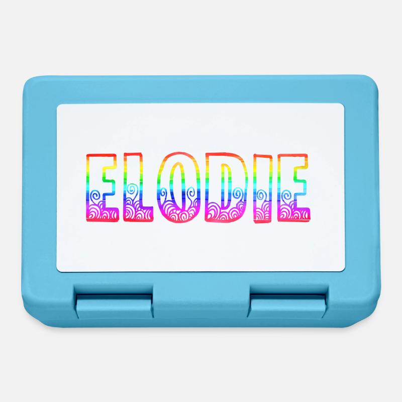elodie rs arc-en-ciel - Boîte à goûter - bleu saphir