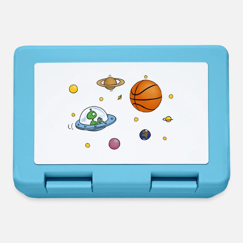 Bb Alien - Lunchbox - sapphire blue