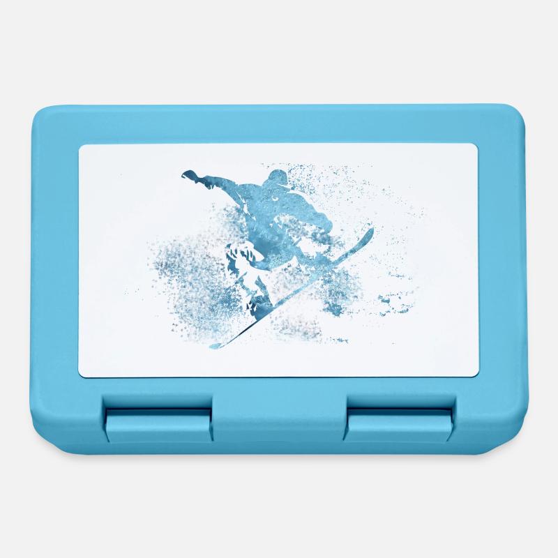 snowboard - Boîte à goûter - bleu saphir