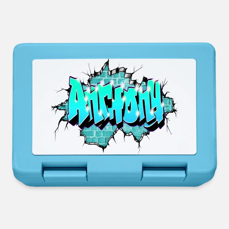 Anthony Graffiti name By max le Tagueur - Boîte à goûter - bleu saphir