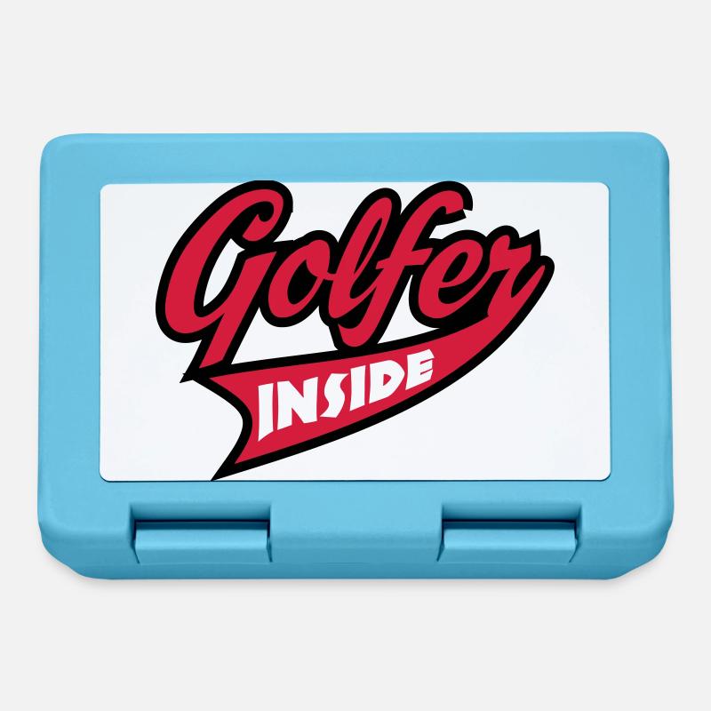 Golf - Brotdose - Saphirblau