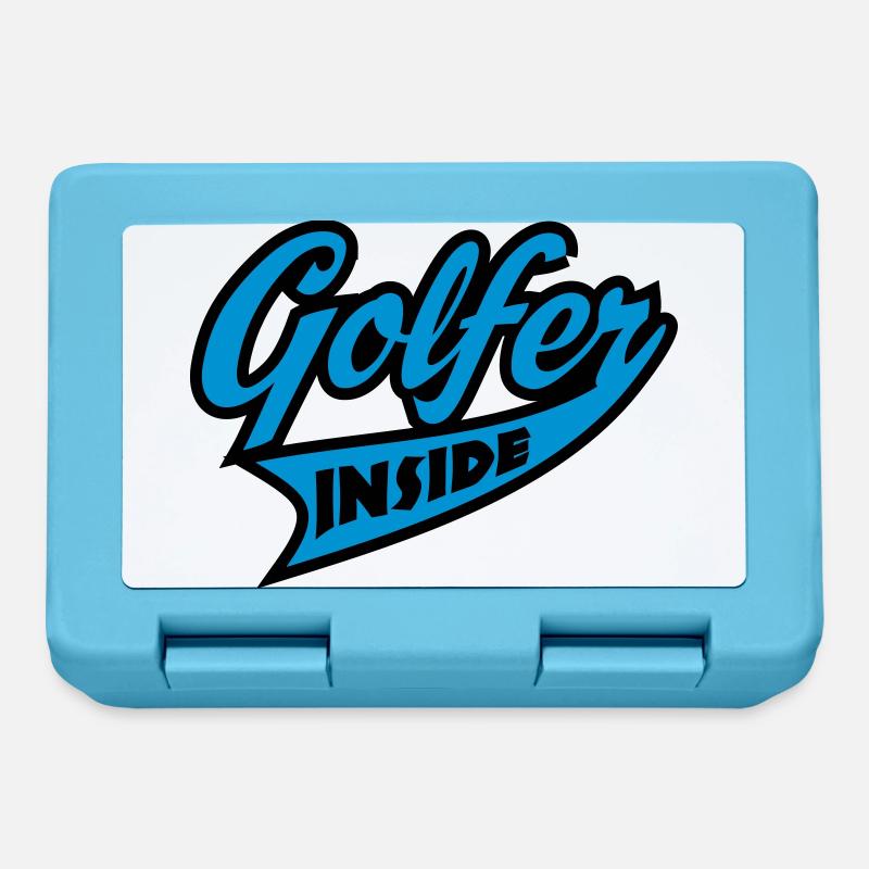 golf - Boîte à goûter - bleu saphir