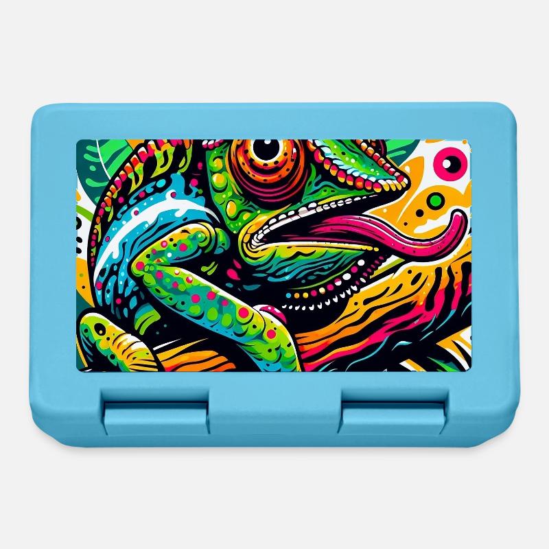 Chameleon - Lunchbox - sapphire blue