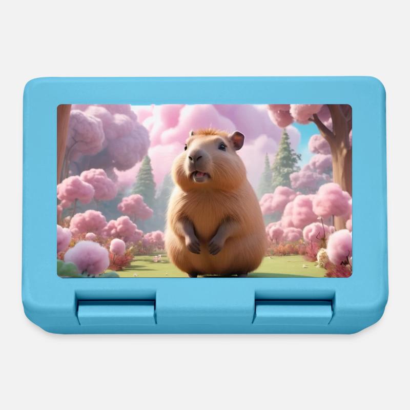 Capybara - Brotdose - Saphirblau