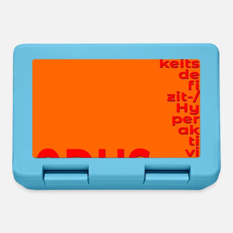 ADHD'S FOCUS CONCENTRATION - Lunchbox - sapphire blue