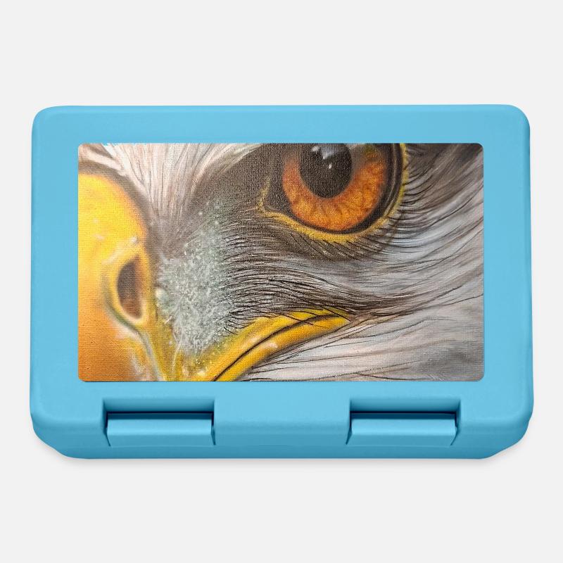 Œil d’aigle - Boîte à goûter - bleu saphir