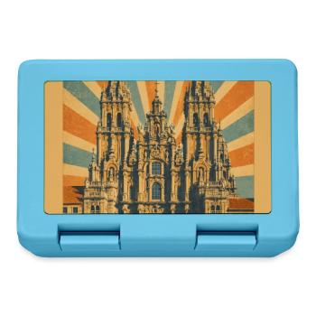 Santiago de Compostela - Brotdose - Saphirblau - Vorne