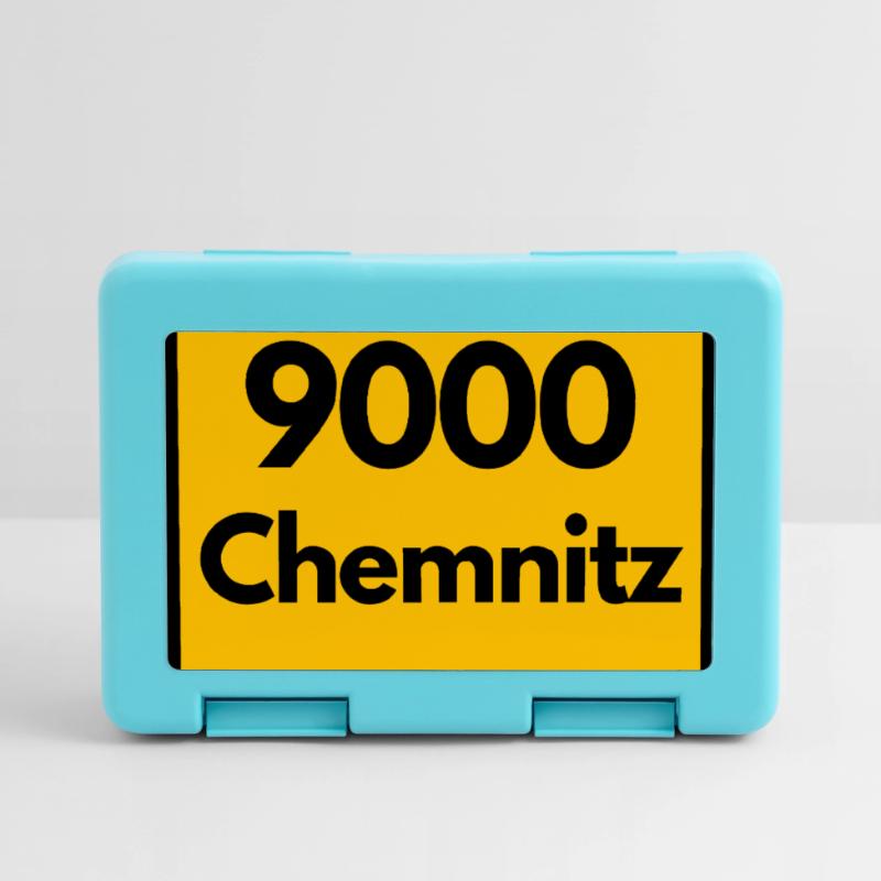 OLD POSTCODE POSTCODE RETRO 9000 CHEMNITZ GDR Lunchbox