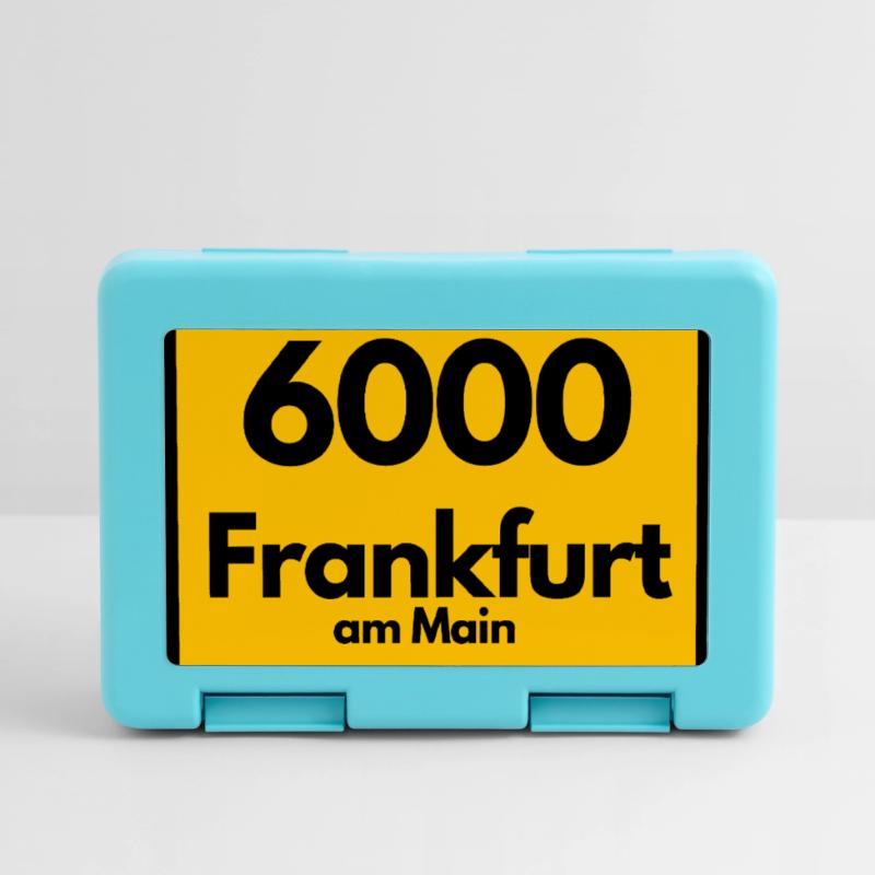 OLD POSTCODE POSTCODE RETRO 6000 FRANKFURT AM MAIN Lunchbox