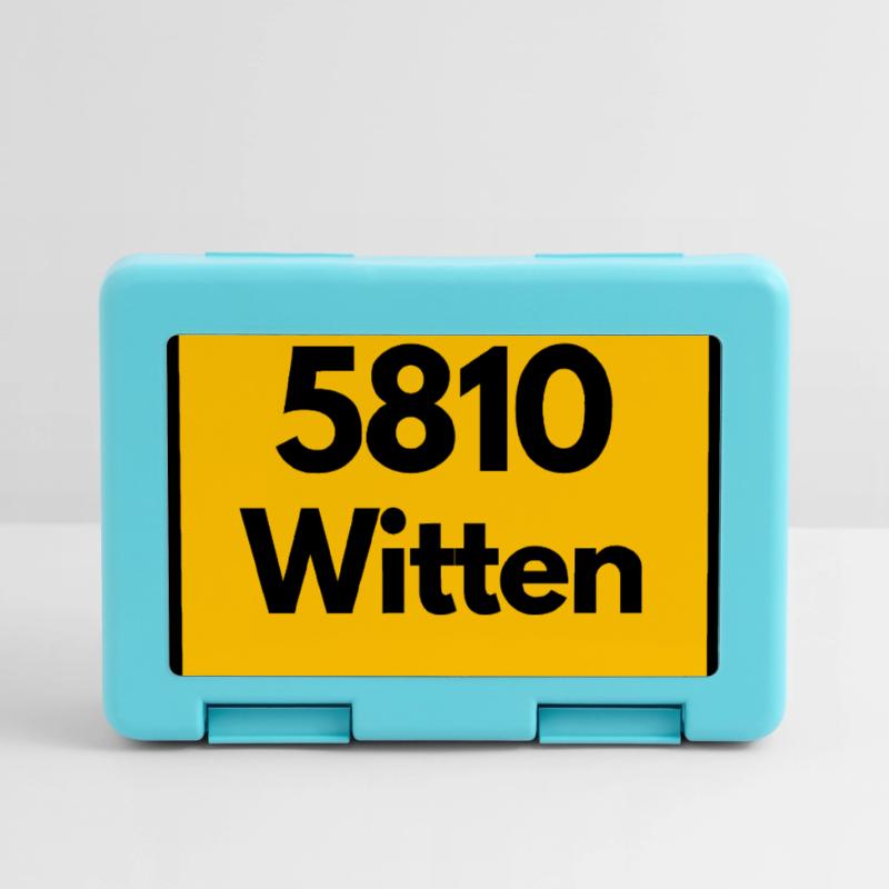 OLD POSTCODE POSTCODE RETRO 5810 WITTEN RUHRGEBIET Lunchbox