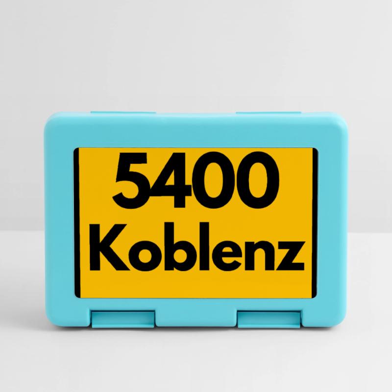 OLD POSTCODE POSTCODE RETRO 5400 KOBLENZ GERMAN Lunchbox