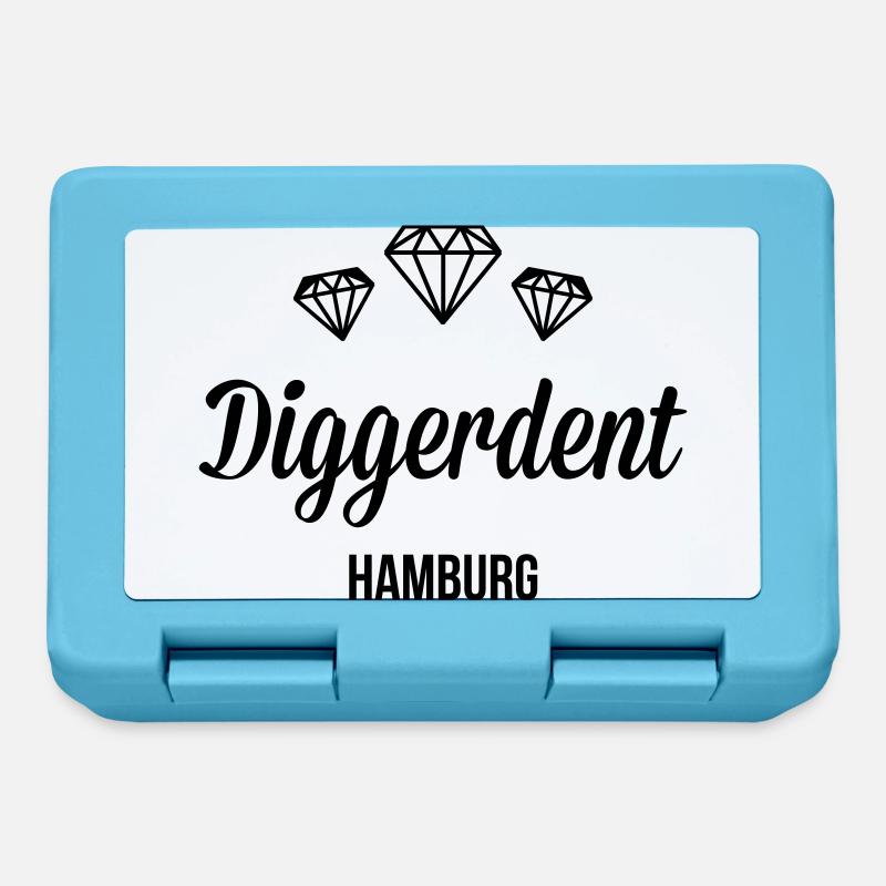 Diggerdent(c) Hamburg Diamonds - Brotdose - Saphirblau