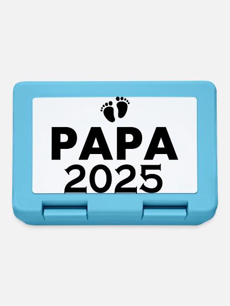 Papa 2025 - Brotdose - Saphirblau