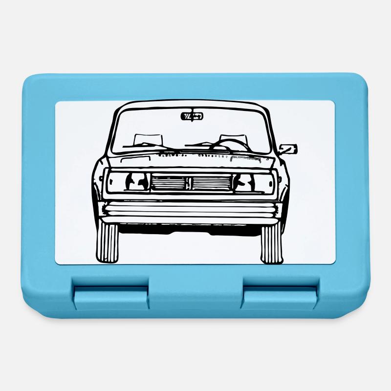 Lada Nova 1300 Front - Brotdose - Saphirblau