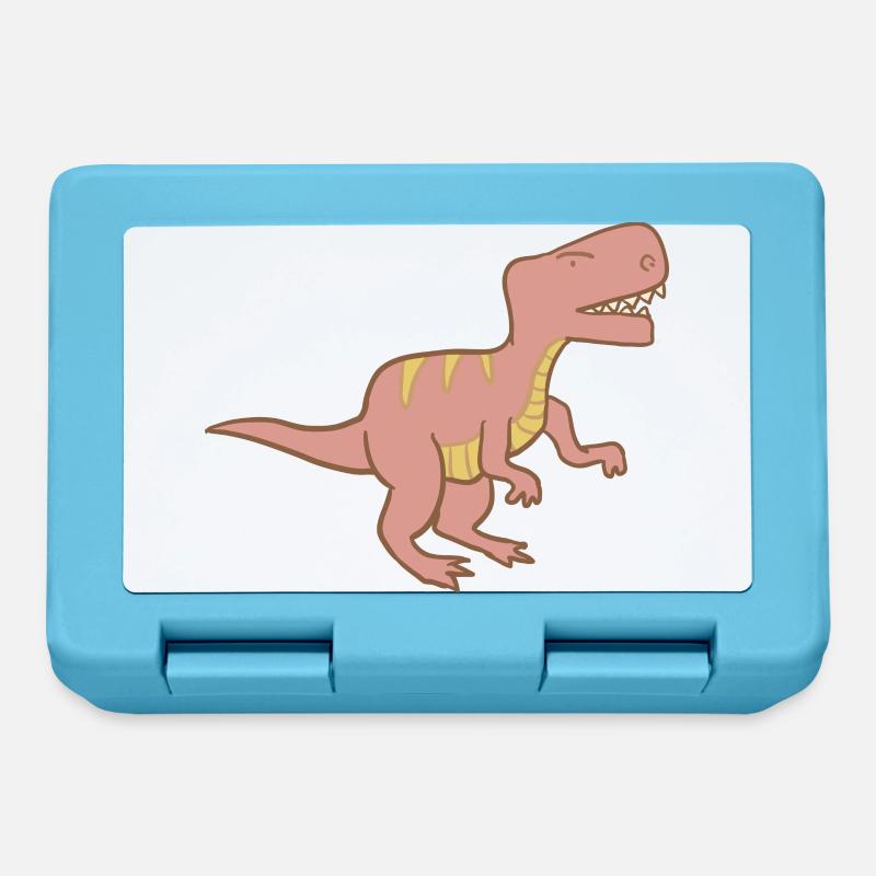 Dino #kidscontest - Boîte à goûter - bleu saphir