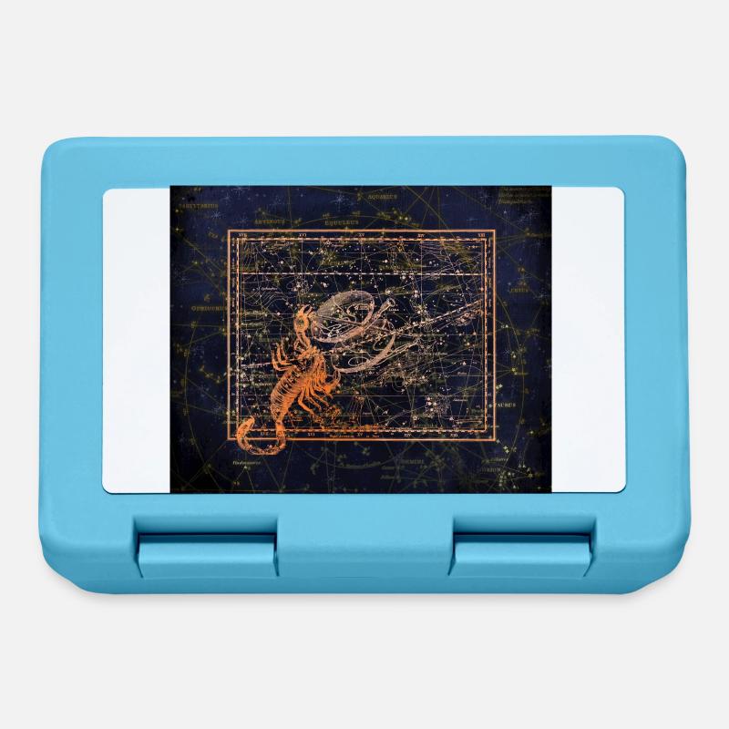 Scorpion - Boîte à goûter - bleu saphir