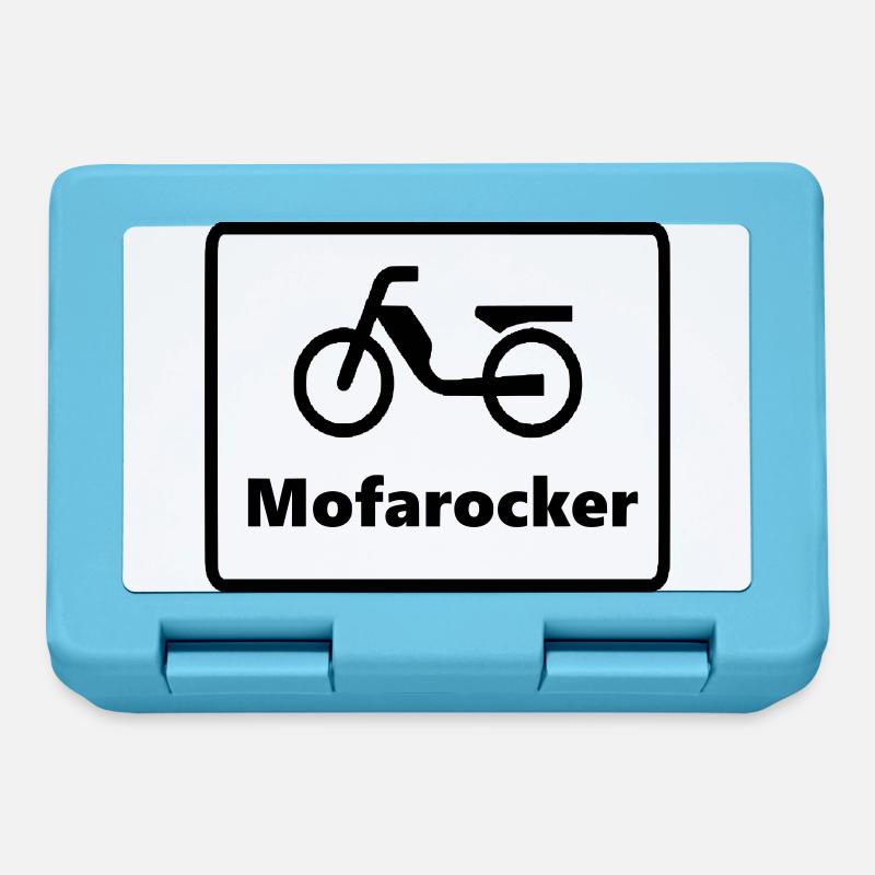 Mofarocker - Brotdose - Saphirblau