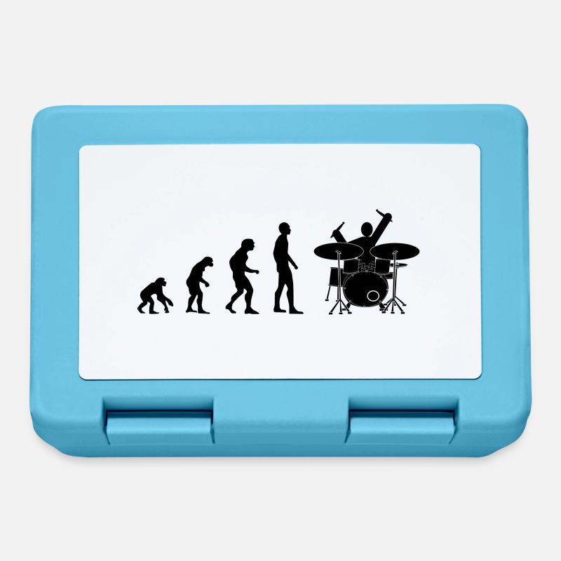 drummer evolution - Brotdose - Saphirblau