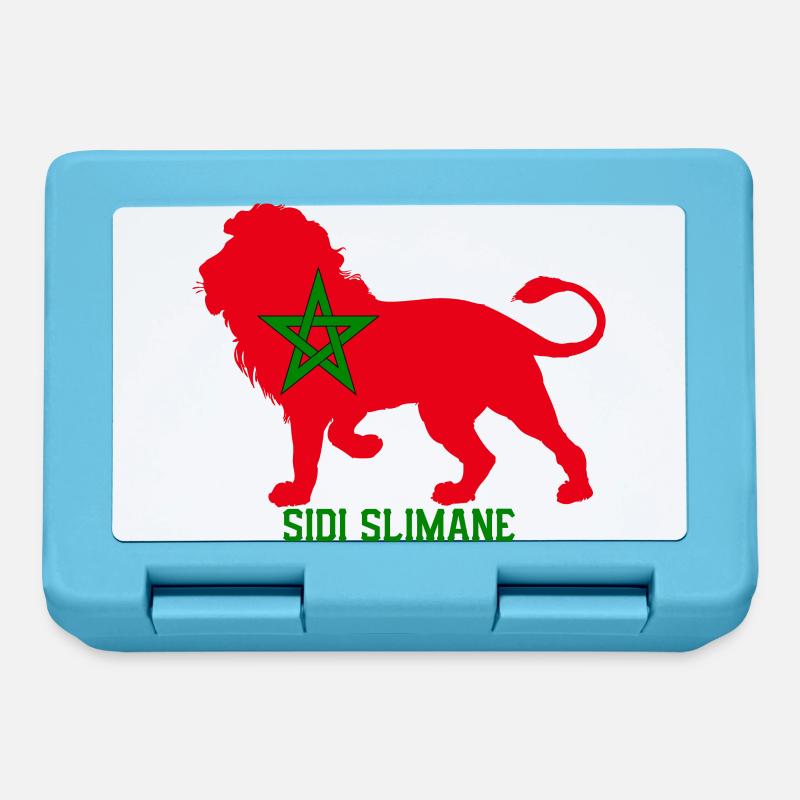SIDI SLIMANE - Boîte à goûter - bleu saphir