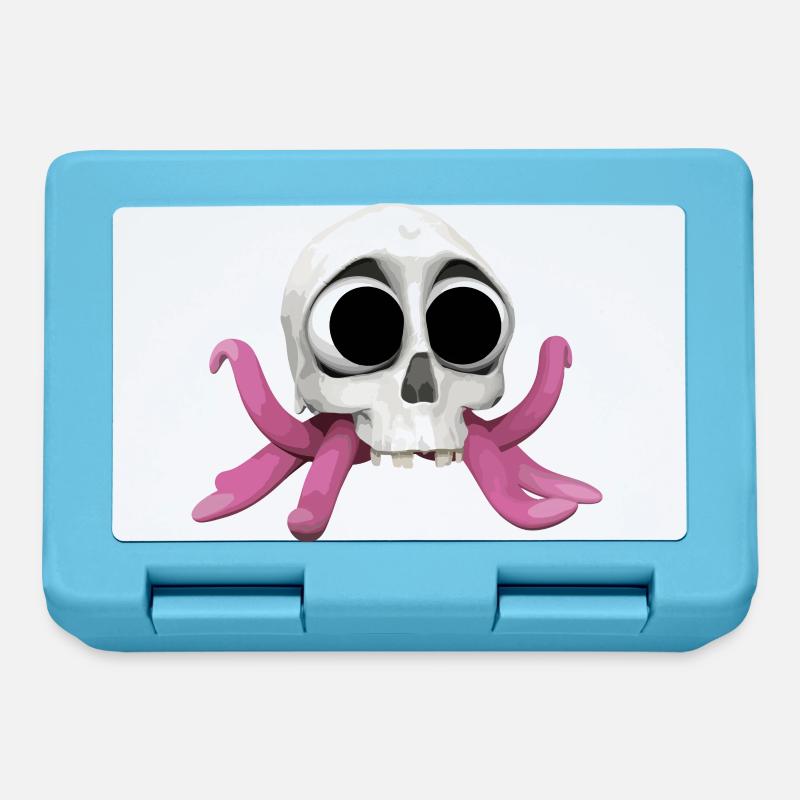 SkullyMops - Brotdose - Saphirblau