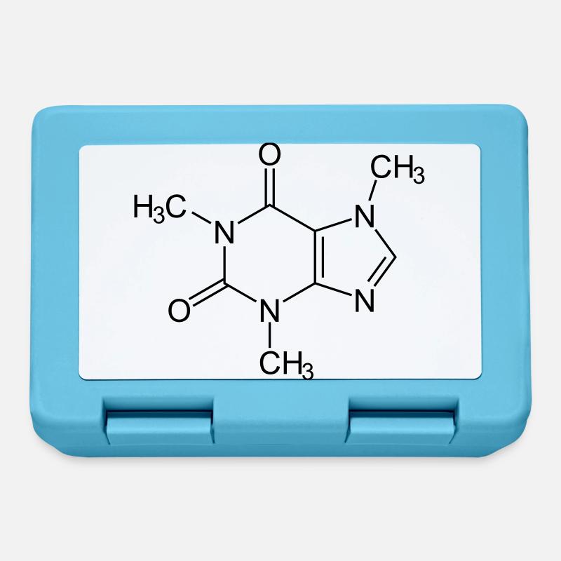 caffeine - Lunchbox - sapphire blue