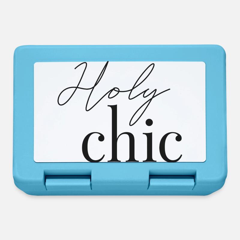 Holy chic - Boîte à goûter - bleu saphir