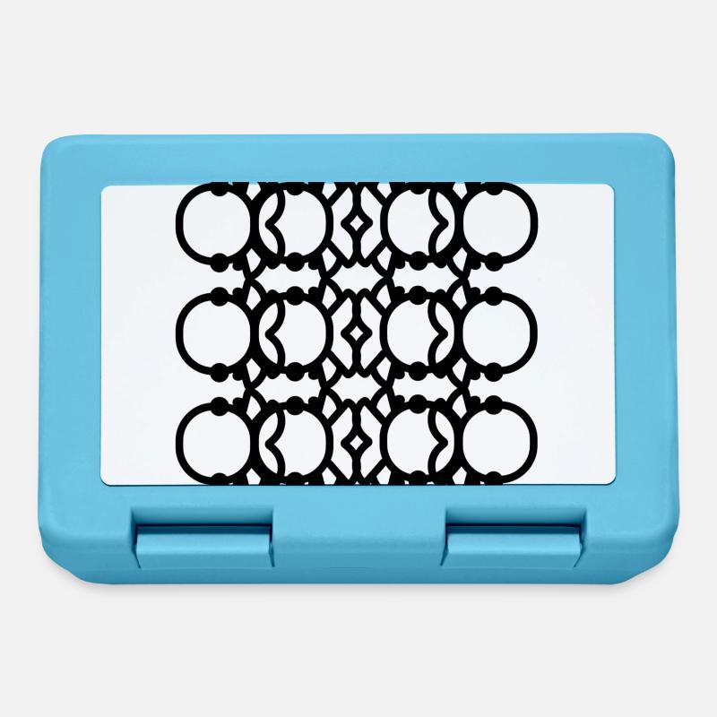 circular ring - Lunchbox - sapphire blue