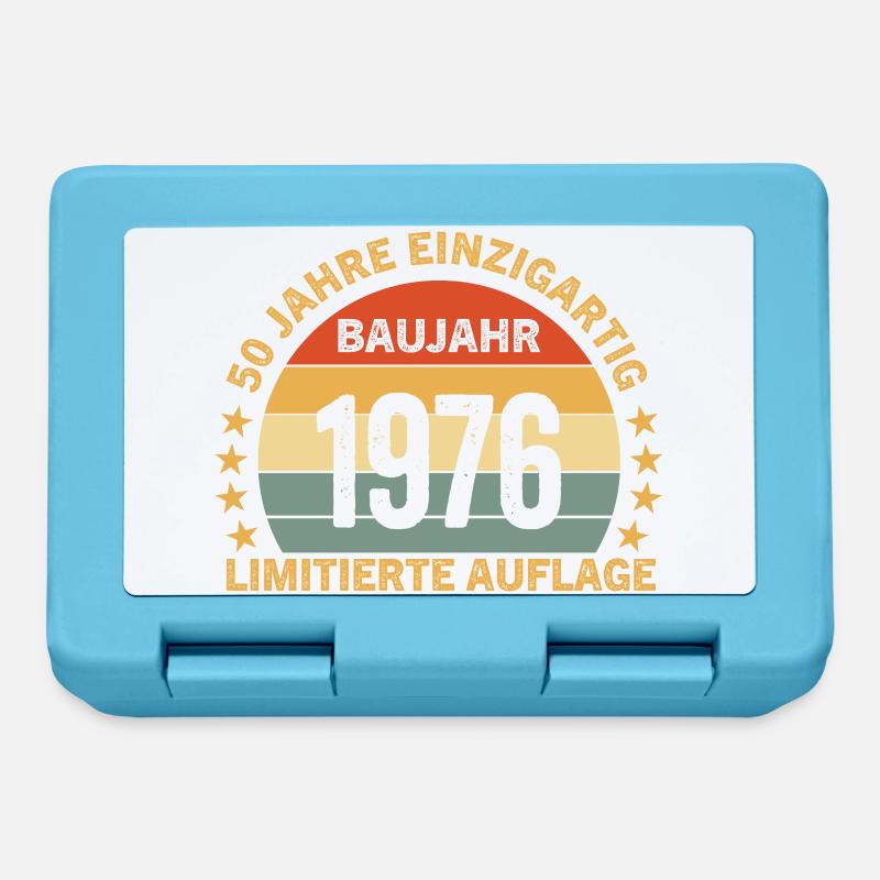 50 ANS D’ÉDITION LIMITÉE UNIQUE - Boîte à goûter - bleu saphir