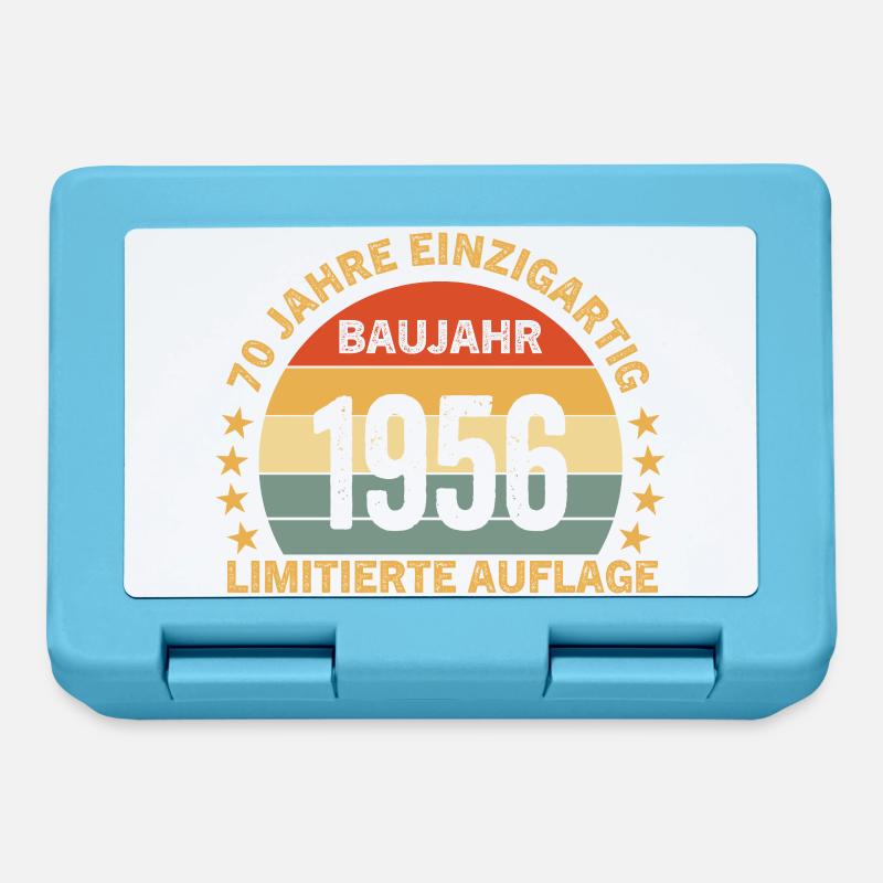 56 ANS D’ÉDITION LIMITÉE UNIQUE - Boîte à goûter - bleu saphir