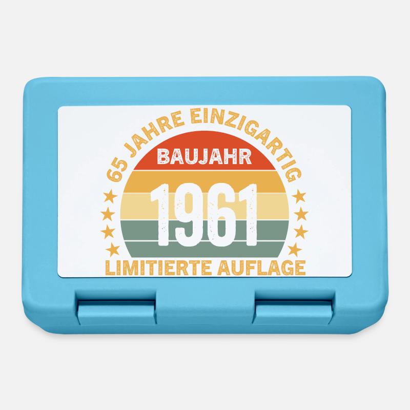 65 ANS D’ÉDITION LIMITÉE UNIQUE - Boîte à goûter - bleu saphir