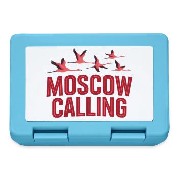 Moskau ruft Flamingos - Brotdose - Saphirblau - Vorne