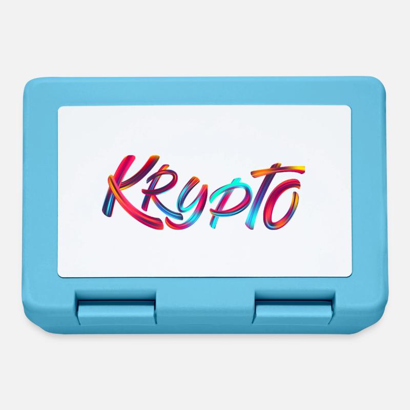 Krypto / Crypto - Brotdose - Saphirblau