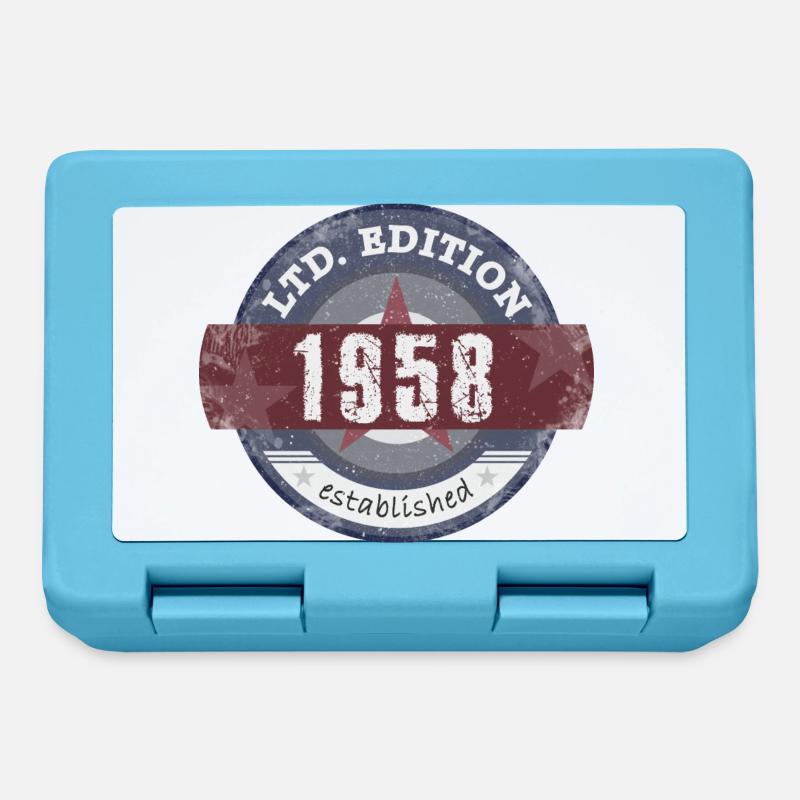 LtdEdition 1958 - Boîte à goûter - bleu saphir
