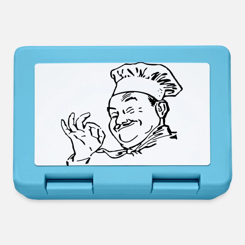chef - Lunchbox - sapphire blue