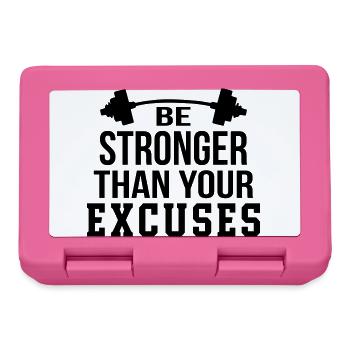 Be Stronger - Lunchbox - pink - Front