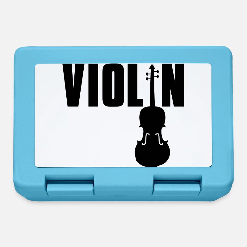 violin - Brotdose - Saphirblau