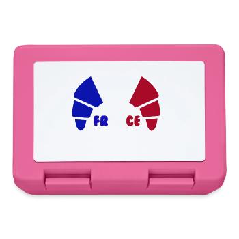 croissant france - Lunchbox - pink - Front
