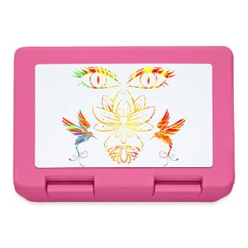 Zen face - Lunchbox - pink - Front