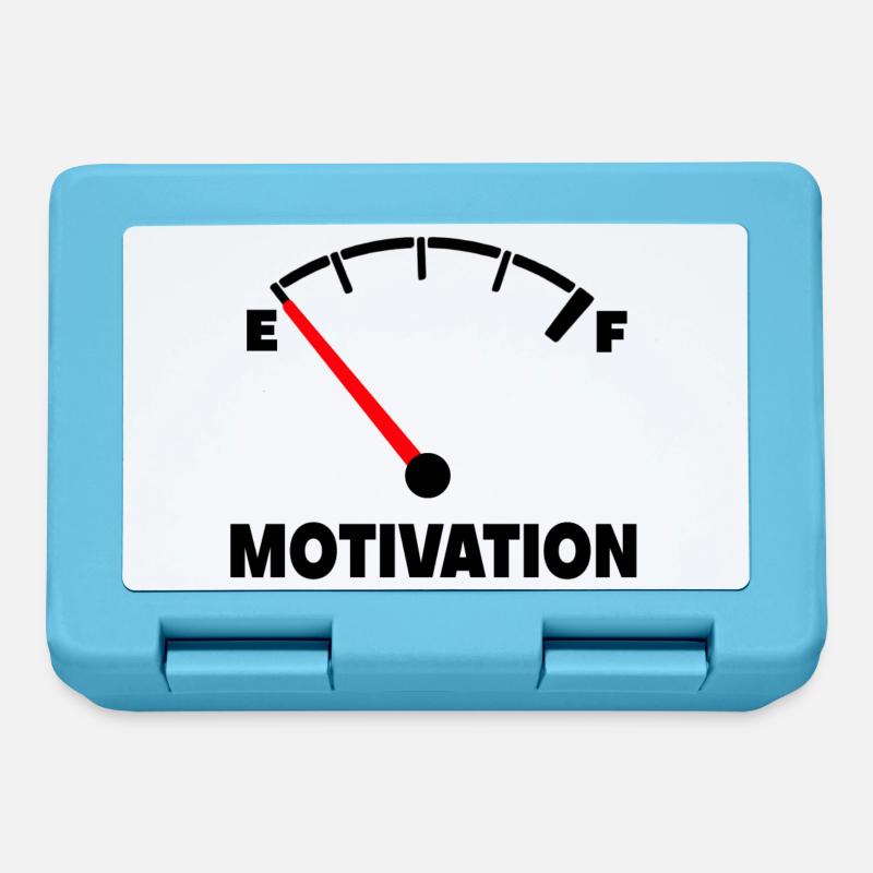 Die Motivation ist bei Null. Nachfüllen so * - Brotdose - Saphirblau