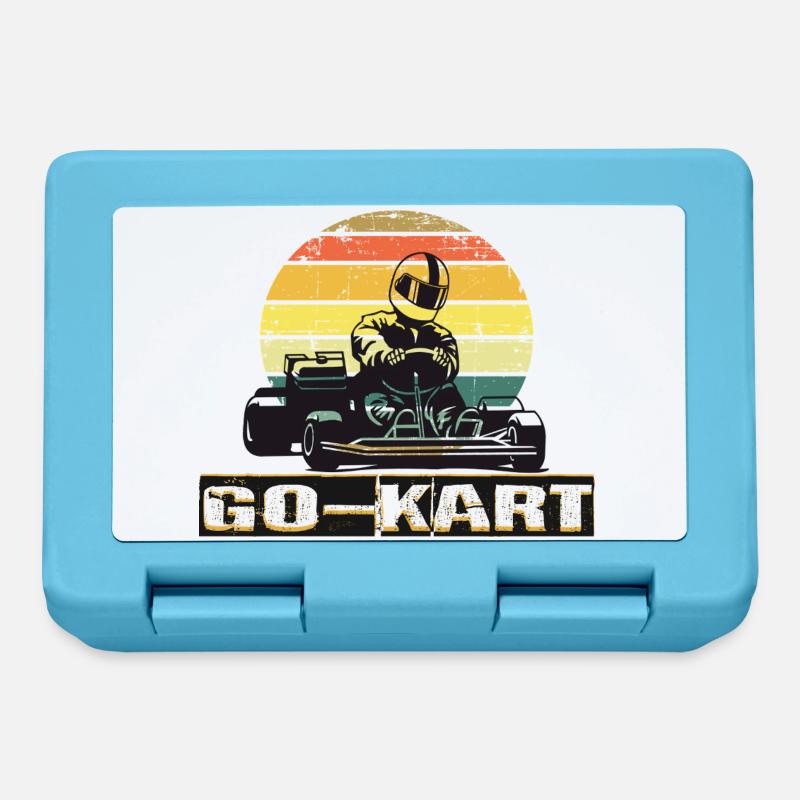 Go kart - Lunchbox - sapphire blue