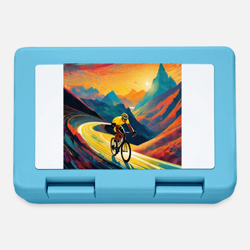 Cyclisme Colorwaves - Boîte à goûter - bleu saphir