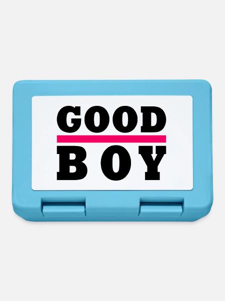 Good boy - Brotdose - Saphirblau