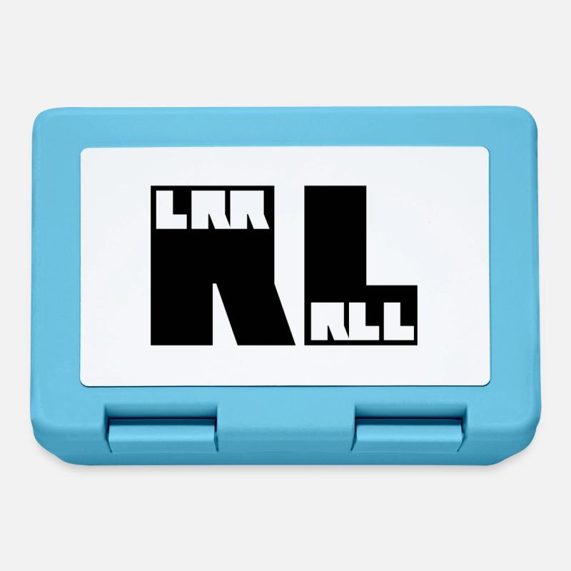 RLRRLRLL Drums Paradiddle - Lunchbox - sapphire blue