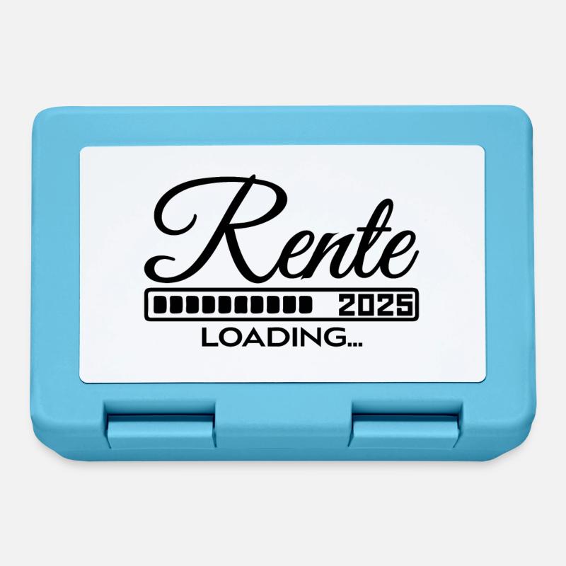 Rente 2025 Loading - Brotdose - Saphirblau