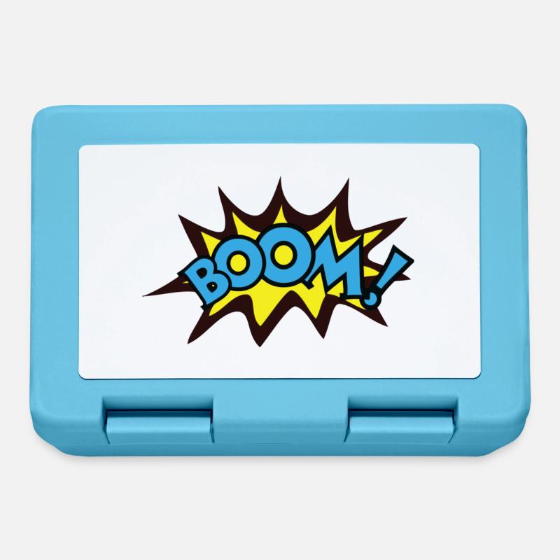 Boom! - Lunchbox - sapphire blue
