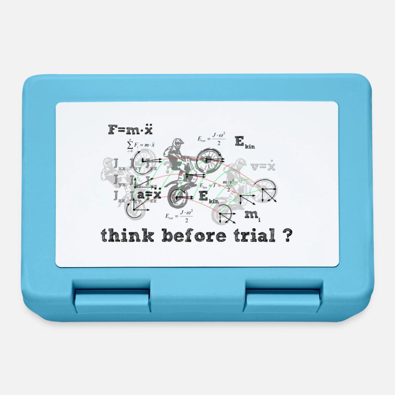 Think before Trial? - Brotdose - Saphirblau