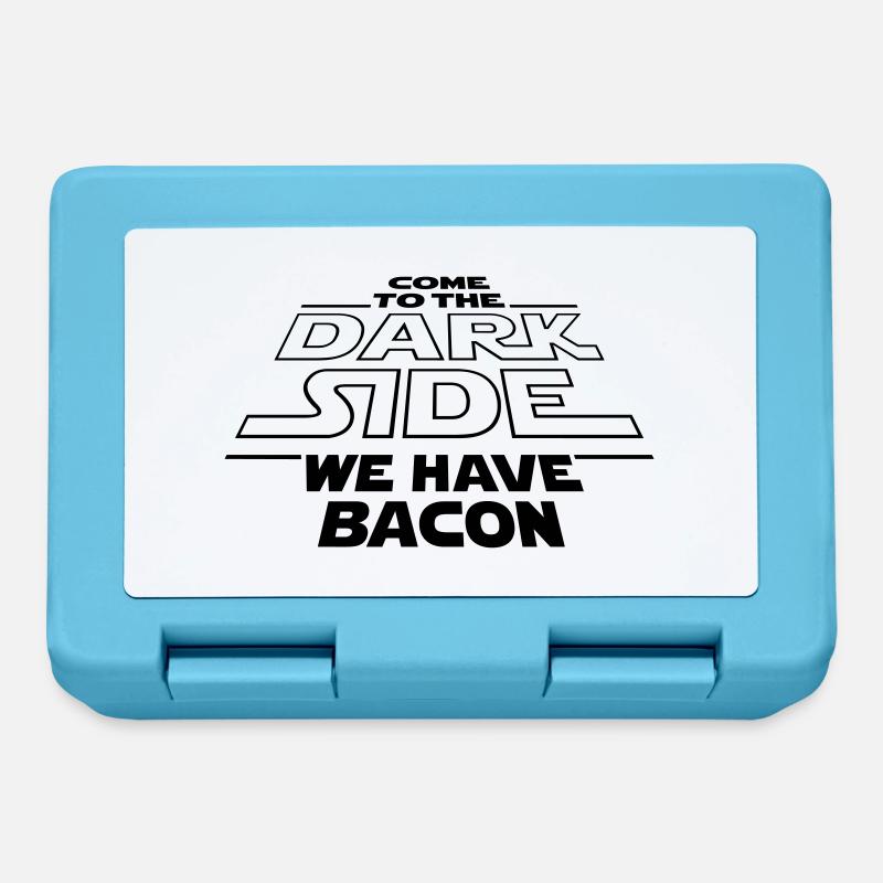 Dark Side Bacon - Brotdose - Saphirblau