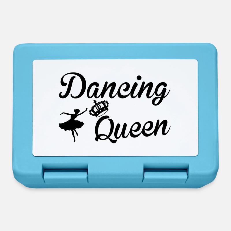 Dancing Queen - Boîte à goûter - bleu saphir