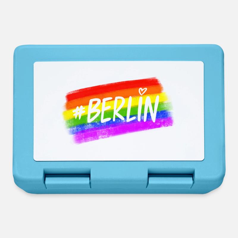 Berlin Pride - Brotdose - Saphirblau