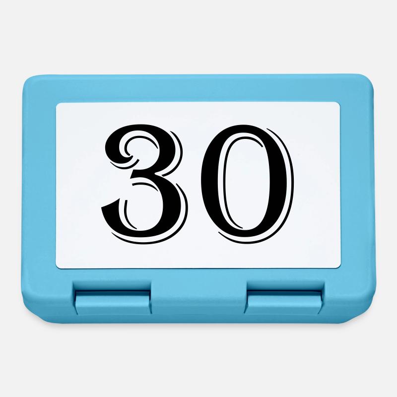 30 - Brotdose - Saphirblau
